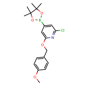 2-Chloro-6-(4-methoxybenzyloxy)pyridine-4-boronic acid, pinacol ester
