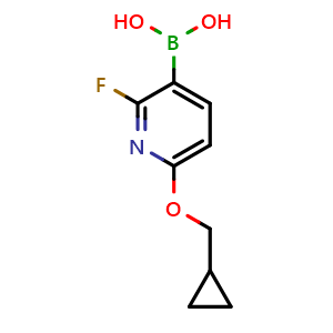 6-(Cyclopropylmethoxy)-2-fluoropyridine-3-boronic acid