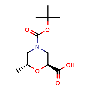 (2S,6R)-4-Boc-6-methylmorpholine-2-carboxylic acid