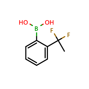 [2-(1,1-Difluoroethyl)phenyl]boronic acid