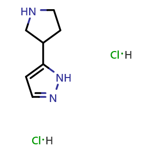 5-(3-Pyrrolidinyl)-1H-pyrazole dihydrochloride
