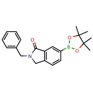 2-Benzyl-6-(4,4,5,5-tetramethyl-1,3,2-dioxaborolan-2-yl)isoindolin-1-one