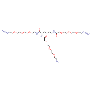 Amine-PEG3-Lys(PEG3-N3)-PEG3-N3