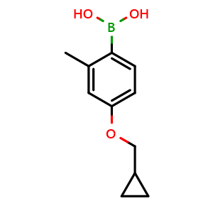 [4-(Cyclopropylmethoxy)-2-methylphenyl]boronicacid