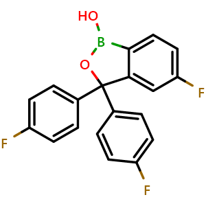 5-Fluoro-3,3-bis(4-fluorophenyl)benzo[c][1,2]oxaborol-1(3H)-ol