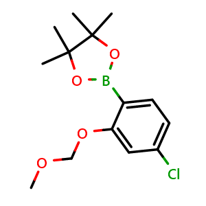 2-(4-Chloro-2-(methoxymethoxy)phenyl)-4,4,5,5-tetramethyl-1,3,2-dioxaborolane