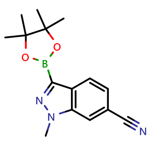 1-Methyl-3-(4,4,5,5-tetramethyl-1,3,2-dioxaborolan-2-yl)-indazole-6-carbonitrile