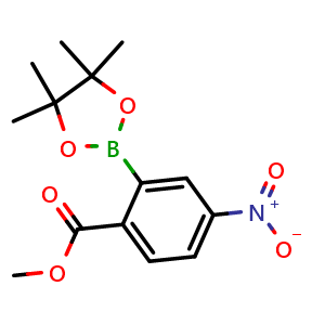Methyl 4-nitro-2-(tetramethyl-1,3,2-dioxaborolan-2-yl)benzoate