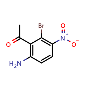 1-(6-Amino-2-bromo-3-nitrophenyl)ethanone
