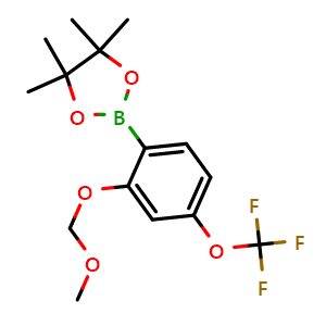 2-[2-(Methoxymethoxy)-4-(trifluoromethoxy)phenyl]-4,4,5,5-tetramethyl-1,3,2-dioxaborolane