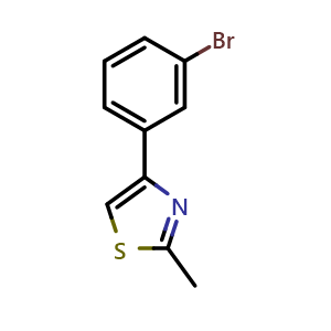 4-(3-Bromophenyl)-2-methylthiazole