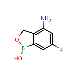 4-Amino-6-fluorobenzo[c][1,2]oxaborol-1(3H)-ol