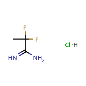2,2-Difluoropropanimidamide hydrochloride