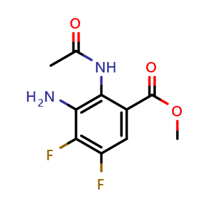 Methyl 2-Acetamido-3-amino-4,5-difluorobenzoate