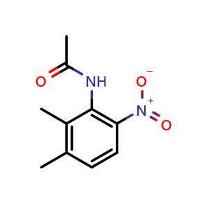 Chemical structure of N-(2,3-Dimethyl-6-nitrophenyl)acetamide , CAS 138330-47-9, AChemBlock AD256207