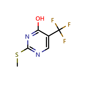 2-(Methylthio)-5-(trifluoromethyl)pyrimidin-4-ol