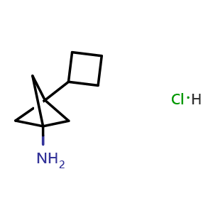 3-Cyclobutylbicyclo[1.1.1]pentan-1-amine hydrochloride