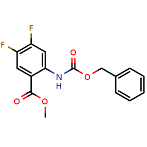Methyl 2-(Cbz-amino)-4,5-difluorobenzoate
