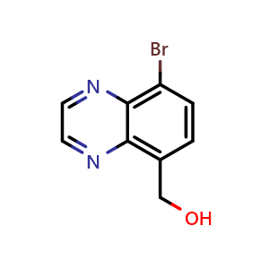 (8-Bromoquinoxalin-5-yl)methanol