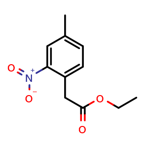 Ethyl 2-(4-methyl-2-nitrophenyl)acetate