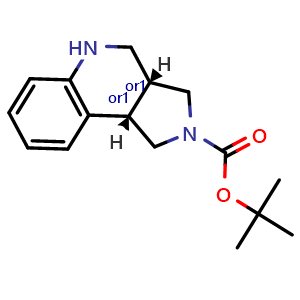 Cis-tert-butyl 3,3a,4,5-tetrahydro-1H-pyrrolo[3,4-c]quinoline-2(9bH)-carboxylate