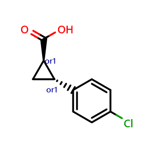 trans-2-(4-Chlorophenyl)cyclopropanecarboxylic acid