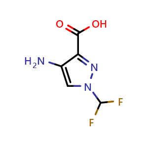 4-Amino-1-(difluoromethyl)-1H-pyrazole-3-carboxylic acid