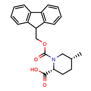 (2R,5R)-1-(9H-fluoren-9-ylmethoxycarbonyl)-5-methyl-piperidine-2-carboxylic acid