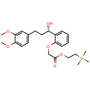 2-Trimethylsilylethyl 2-[2-[(1S)-3-(3,4-dimethoxyphenyl)-1-hydroxy-propyl]phenoxy]acetate