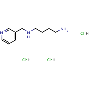 N'-(3-pyridylmethyl)butane-1,4-diamine;trihydrochloride