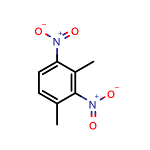 Chemical structure of 2,4-Dinitro-m-xylene , CAS 603-02-1, AChemBlock AD256603