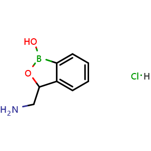 3-(Aminomethyl)benzo[c][1,2]oxaborol-1(3H)-ol hydrochloride