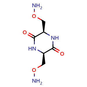 Chemical structure of D-Cycloserine dimer , CAS 16337-02-3, AChemBlock AD256786