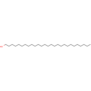 Chemical structure of 1-Heptacosanol , CAS 2004-39-9, AChemBlock AD256798