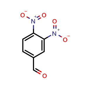 Chemical structure of 3,4-Dinitrobenzaldehyde , CAS 35998-98-2, AChemBlock AD256834