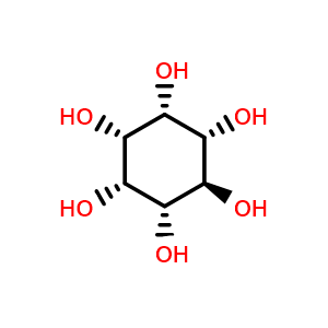 Chemical structure of Epi-Inositol , CAS 488-58-4, AChemBlock AD256843
