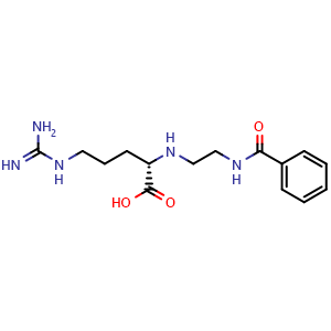 Chemical structure of Hippuryl-Arg , CAS 744-46-7, AChemBlock AD256863