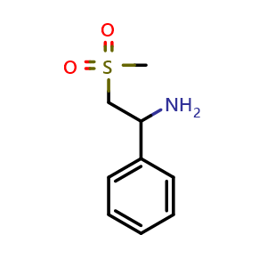 2-(Methylsulfonyl)-1-phenylethan-1-amine