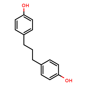 Chemical structure of 4,4'-(Propane-1,3-diyl)diphenol , CAS 2549-50-0, AChemBlock AD257011