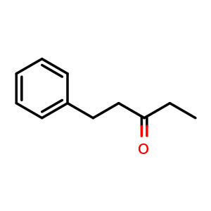 Chemical structure of 1-Phenylpentan-3-one , CAS 20795-51-1, AChemBlock AD257033