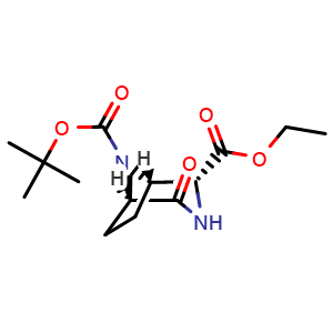8-(tert-butyl) 2-ethyl (1S,2R,5R)-4-oxo-3,8-diazabicyclo[3.2.1]octane-2,8-dicarboxylate