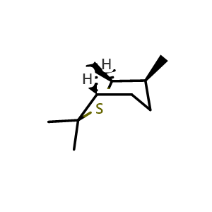 Chemical structure of (1S,4S,5S)-4,7,7-Trimethyl-6-thiabicyclo[3.2.1]octane , CAS 1208985-45-8, AChemBlock AD257194