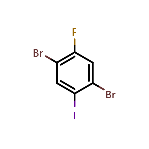 2,5-Dibromo-4-fluoroiodobenzene