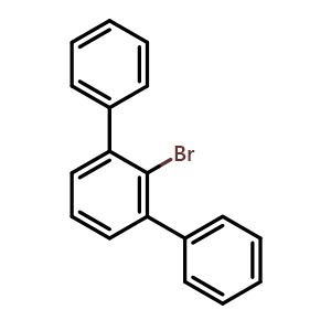 Chemical structure of 2'-Bromo-1,1':3',1''-terphenyl , CAS 126866-29-3, AChemBlock AD257237