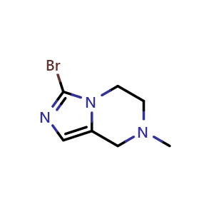 3-Bromo-7-methyl-5,6,7,8-tetrahydroimidazo[1,5-a]pyrazine