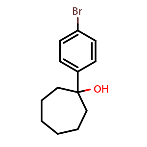 1-(4-Bromophenyl)cycloheptanol