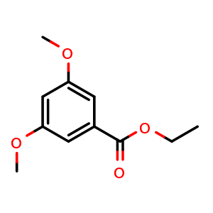 Chemical structure of Ethyl 3,5-dimethoxybenzoate , CAS 17275-82-0, AChemBlock AD257385