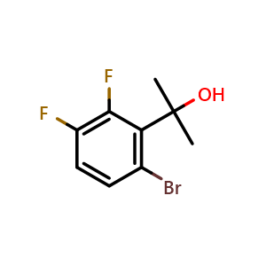 2-(6-Bromo-2,3-difluorophenyl)propan-2-ol