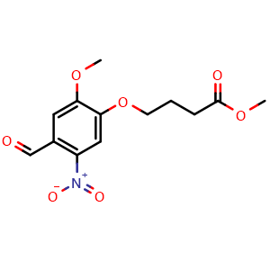 Methyl 4-(4-formyl-2-methoxy-5-nitrophenoxy)butanoate