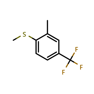 Methyl(2-methyl-4-(trifluoromethyl)phenyl)sulfane